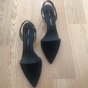 Proenza Schouler sling-back heels